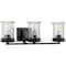 Progress Lighting Winslett Collection Black Three-Light Bath P300274-031 - alternate 1